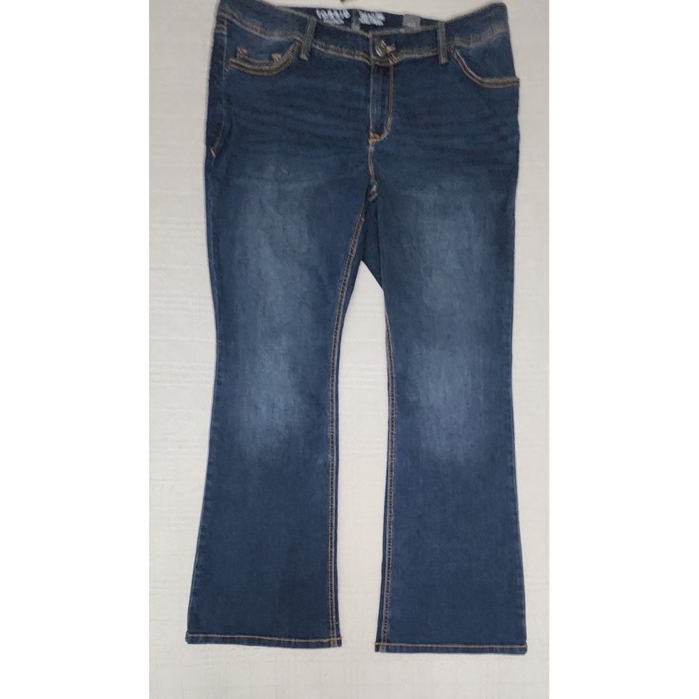 Torrid Luxe Slim Boot Jeans 16R Dark Wash Stretch Mid Rise NWT Plus Size